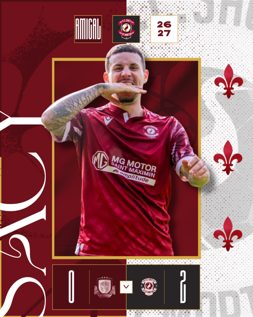 identité visuelle fc sacy saint martin club de football oise yozo communication